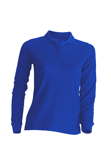 POLO REGULAR LADY LS ( JHK T-SHIRT ) royal